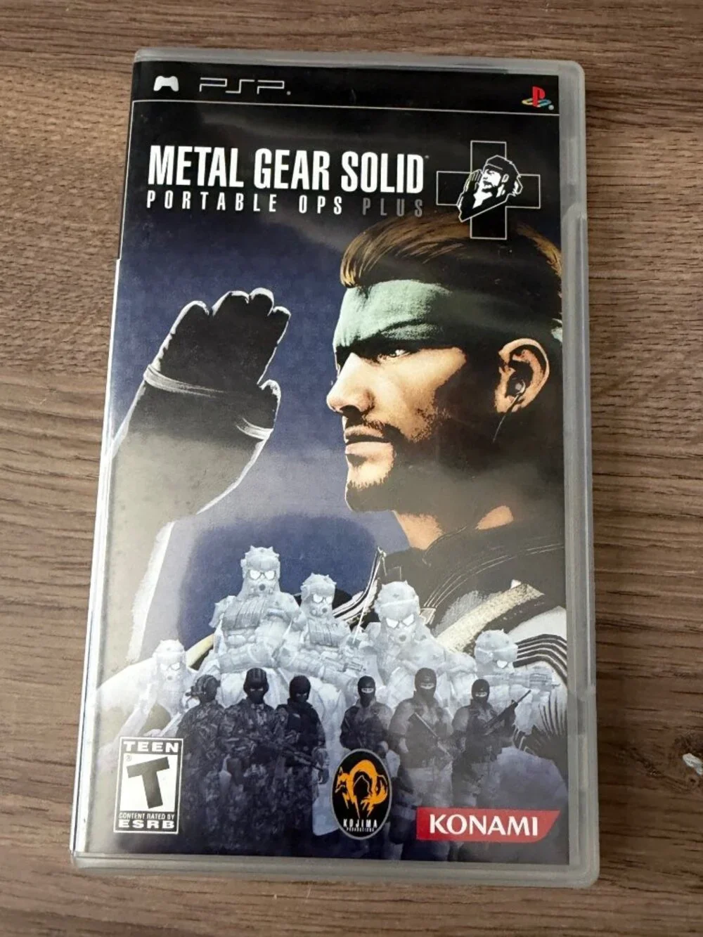 MINTY!! PSP Metal Gear Solid Portable Ops Plus CIB Complete